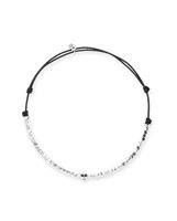 Collana Unode50 Donna Nueva Colección FW25 in Argento COL2026NGRMTL0U